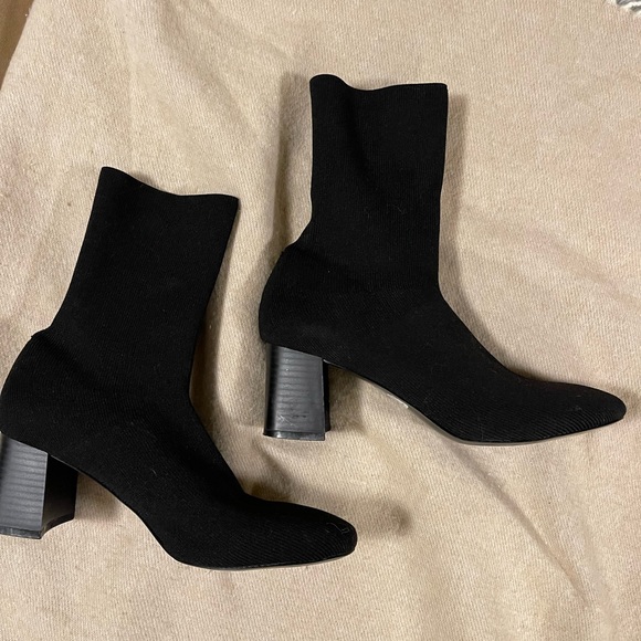 Stuart Weitzman Shoes - Stuart Weitzman Black Sock Boots